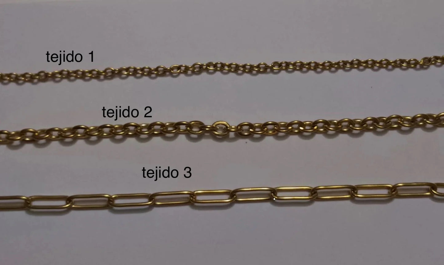 PAR de pulseras de iniciales + piedra de aniversario