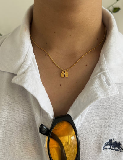 Collar personalizado (2 iniciales)