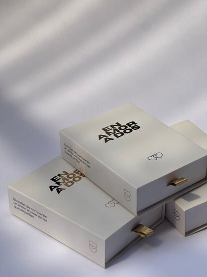 PAR de collares con iniciales para parejas